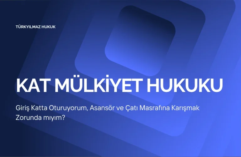 Giriş Katta Oturuyorum, Asansör ve Çatı Masrafına Karışmak Zorunda mıyım?