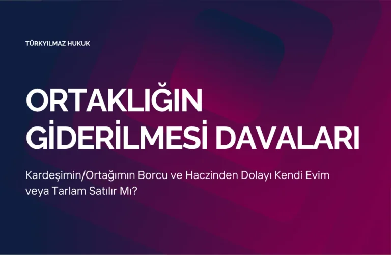 Kardeşimin/Ortağımın Borcu ve Haczinden Dolayı Kendi Evim veya Tarlam Satılır Mı?