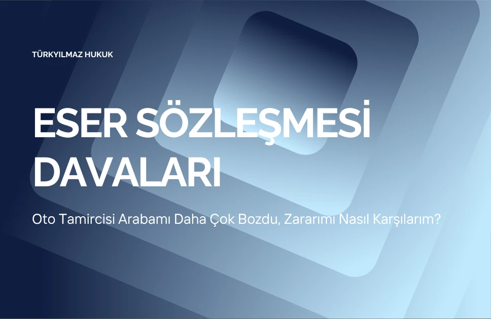 Oto Tamircisi Arabamı Daha Çok Bozdu, Zararımı Nasıl Karşılarım?